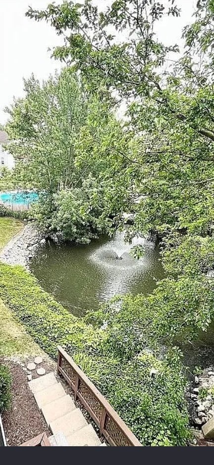 View of the pond from the deck - 1304 Cedarwood Dr Unit Apartment C3