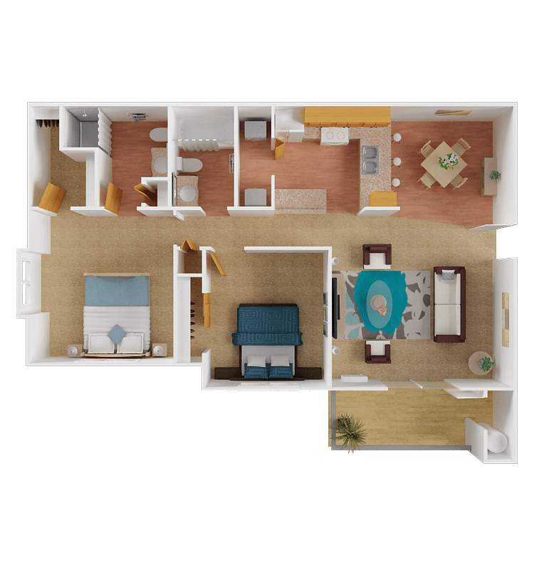Floor Plan - Sandstone