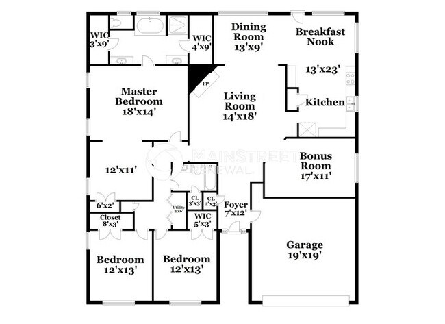 Photo - 3 Bedroom Pet-Friendly Home in Covington, GA with Main Street Renewal