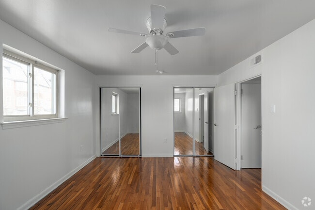 2BR, 2BA - 800SF - Primary Bedroom - Allens Lane Apartments