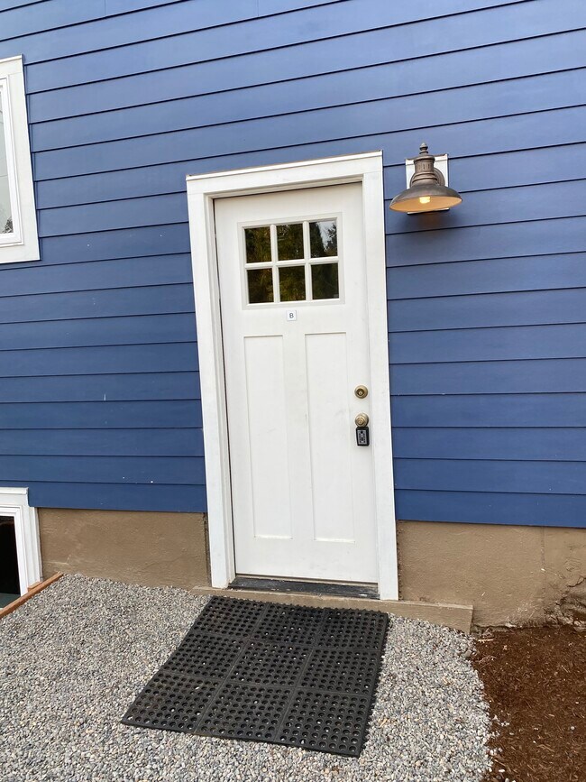 Apartment B door (back) - 2327 N Buffalo St Unit B