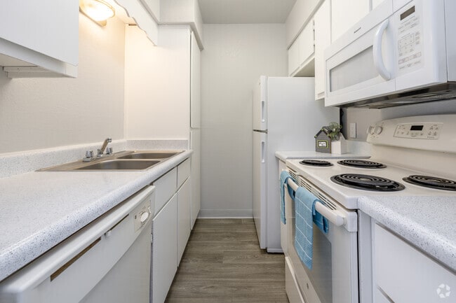 1BR, 1BA - 520SF - Kitchen