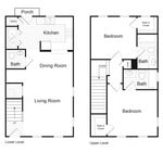The Pointe At New Town - Colonial - 2.5 Beds - 2.5 Baths - 1152 Sq. ft.