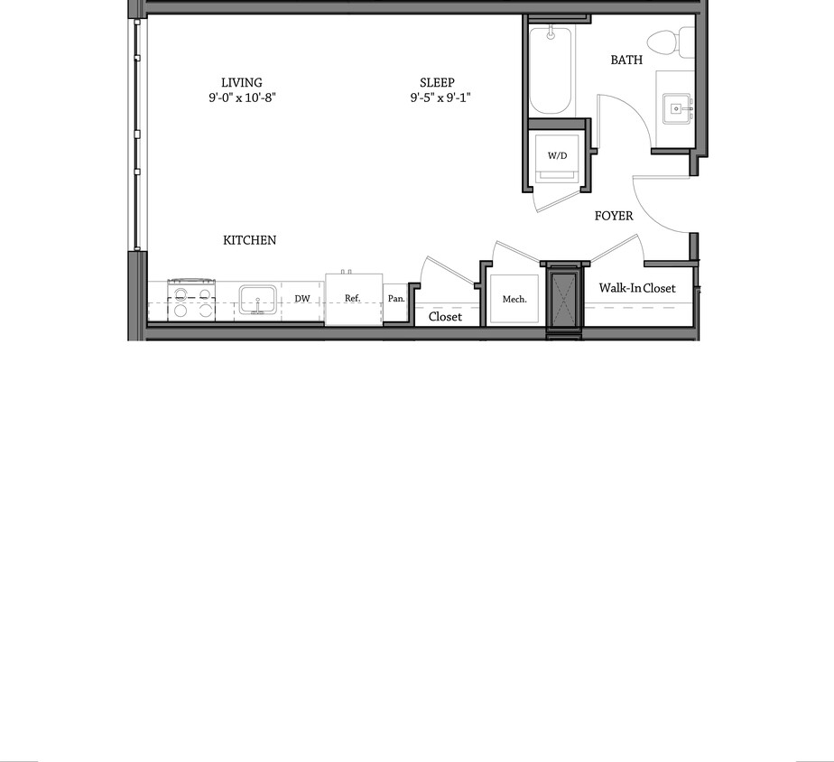 Floor Plan - Studio H