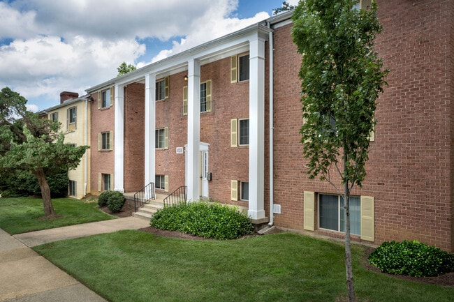 Beautiful architechture at Whitehall Square Apartments in Suitland, MD