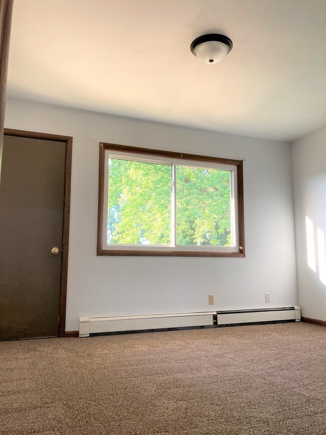Bedroom with outdoor balcony