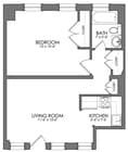Haviland 1 Bedroom B 1806
