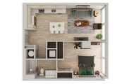 A1 floor plan 400H