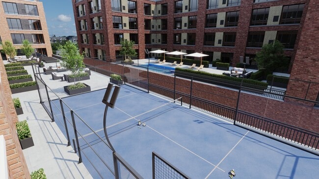Pickleball Courts and Terrace - The Maxx & The Alexandra