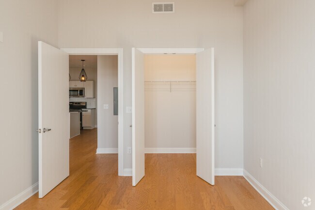 1BR/1BA - Typical Bedroom