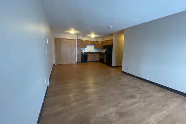 One Bedroom Full Living Room/Kitchen View