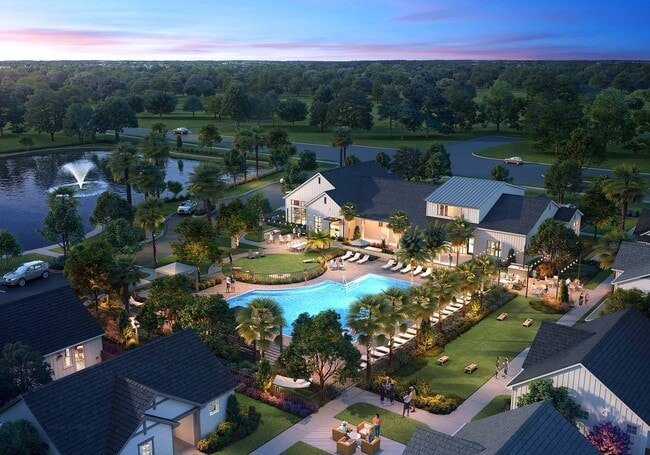 921496-3_hi-res_Coastal Ridge Dev. Old Pasco Rd - Pool Dusk - ppl - Stillwell Pasco Station