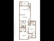 2 BR/2 BA