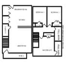3BR/2BA