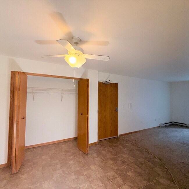 Lower Unit - Large storage closet located in the main living area for added convenience.