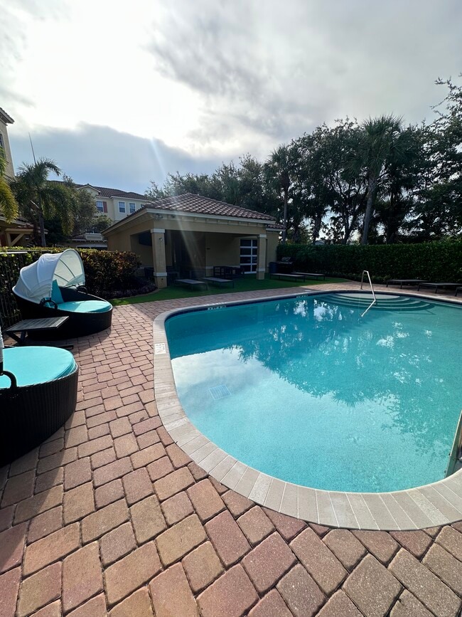 Newly Renovated Pool Area - completed June 2025 - Vie Villas at Boca Raton