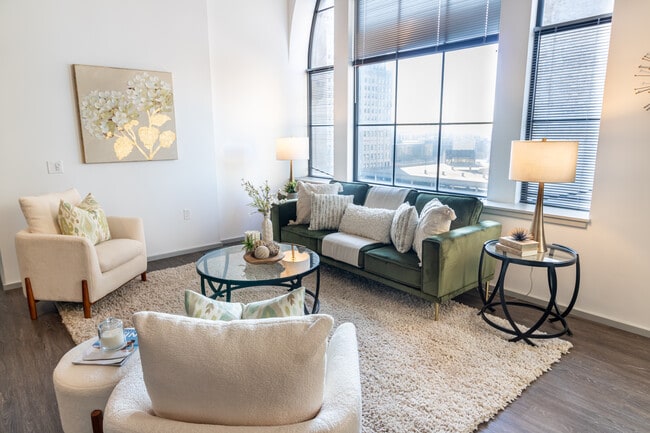 Bright & cómodas salas de estar - Front Page Lofts