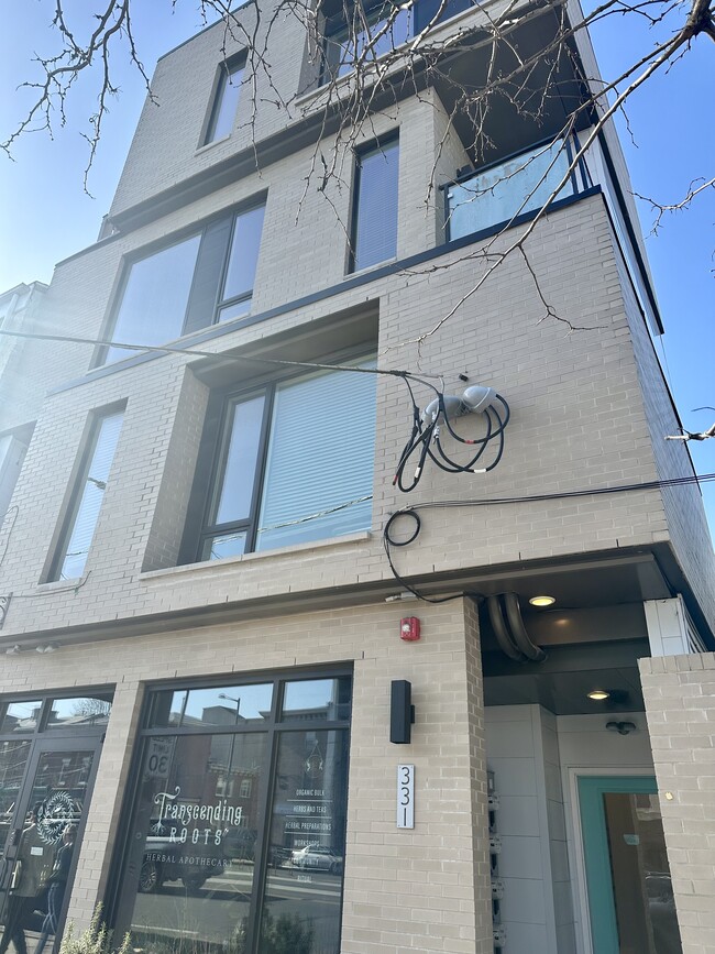 Exterior of building