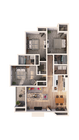 Ridge at Roper Mountain - C2AU1 Floor Plan