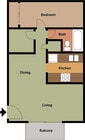 1 Bedroom 1 bath