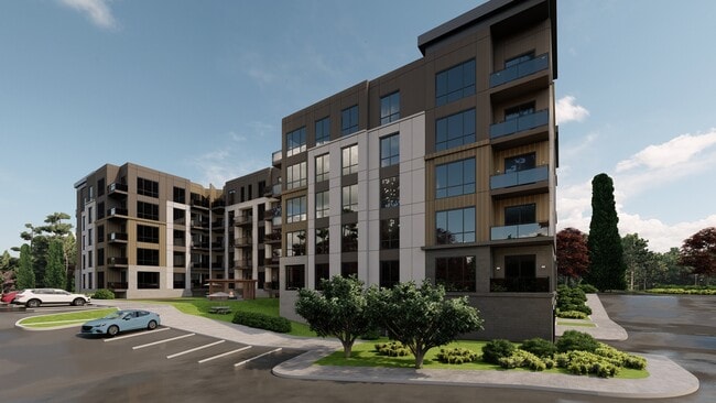 Exterior Rendering w/Large Windows