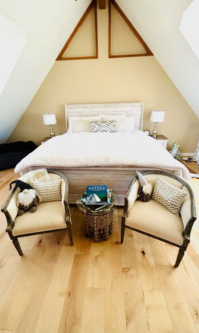 Photo - Stunning Fully Furnished A-Frame Mountain Retreat on Private Road – Fully Remodeled, Loft + Offic...