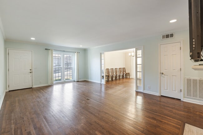 Dining Room and sliding door to patio