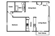 1BR/1BA
