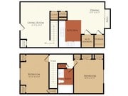 2 BR/1 BA