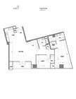 E1 floor plan The Avenue Hollywood