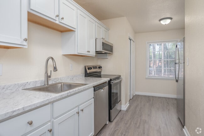 2BR, 1BA - 1,000SF - Kitchen - Royal Springs Apartments