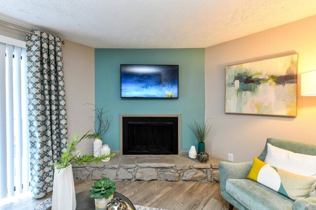 Living Room + Fireplace
