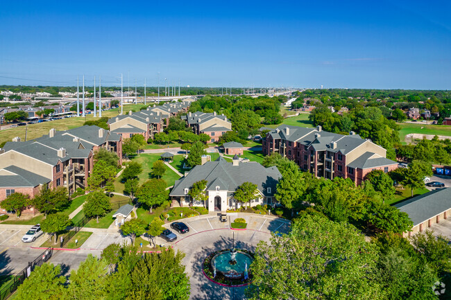 Aerial - LBJ Garden Villas Rental