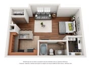 The Lenox floor plan Montage at Cinco Ranch