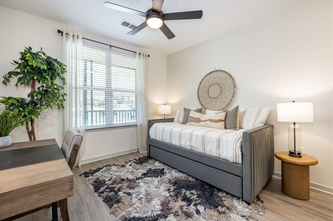 Guest Bedroom with Flexible Space Options