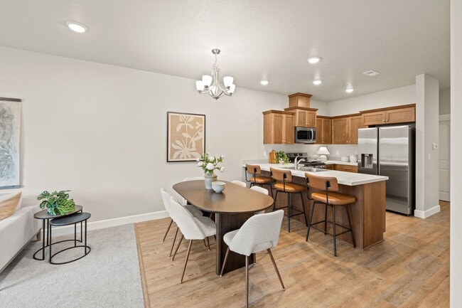 Photo - Mountain Views! 3 Bed/2.5 Bath Duplex with Fully Fenced Backyard - Golden Market Lane Unit 2