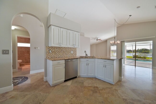 Photo - ** Lake Front Pool Home - 3 Bed/2 Bath with 2 Car Garage ~ Stoneybrook Estero**