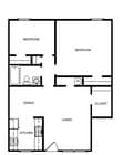 2BR/1BA