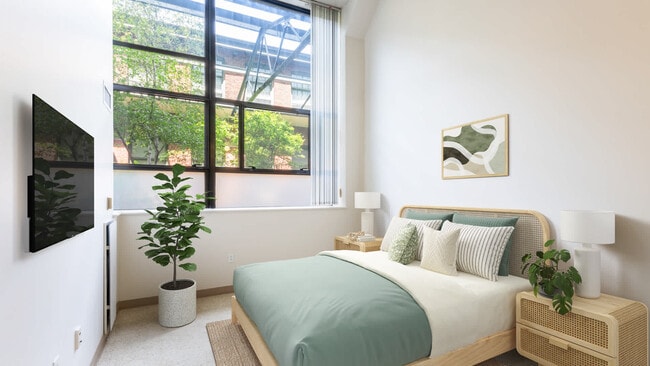 Dormitorio alfombrado