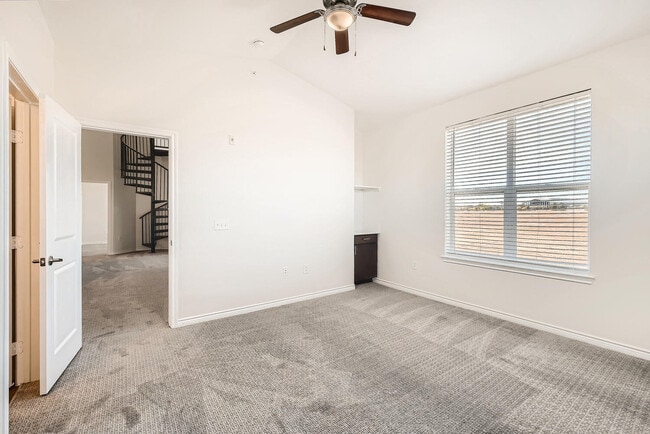 A Typical Bedroom at Fox Run Lofts
