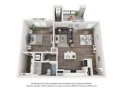 One Bedroom Floor Plan