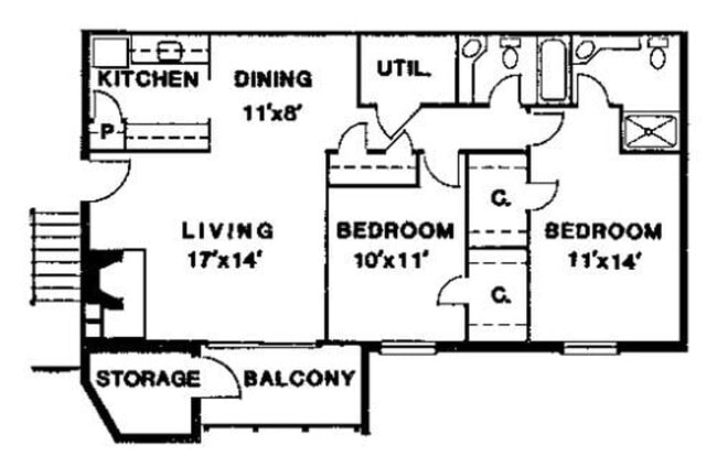 Photo - Turtle Creek 2 bedroom/2 Bath Condo available- enjoy the pool this summer! Walk to Stonefield!