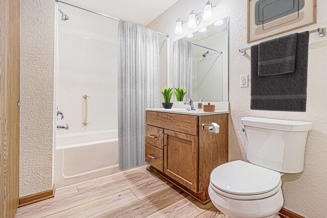 One bedroom, one bath open concept
