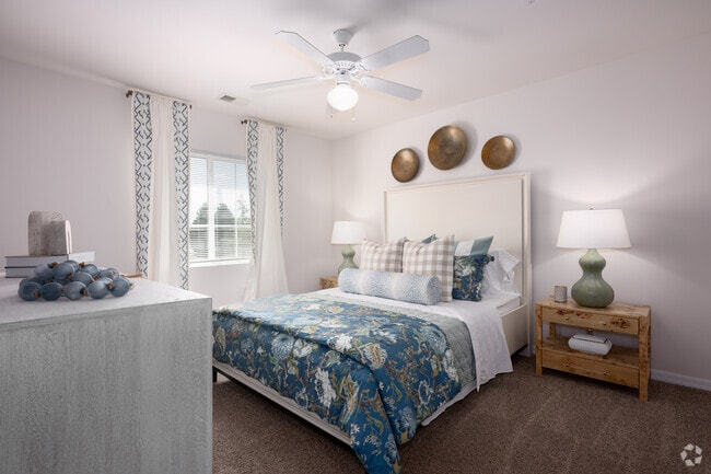Belmont 2BR, 2BA - 1,096SF - Primary Bedroom