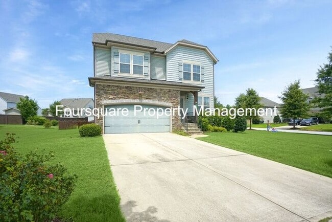 Photo - Inviting 3-Bed Single-Family Home with Bonus Room, Fenced Backyard & 2-Car Garage – Holly Springs