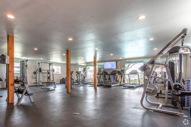 Fitness Center - The Grand 1501 Apartments