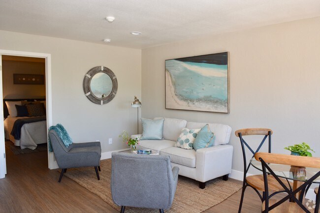 1BR, 1 BA -Livingroom - Access @ Rohnert Park Rental