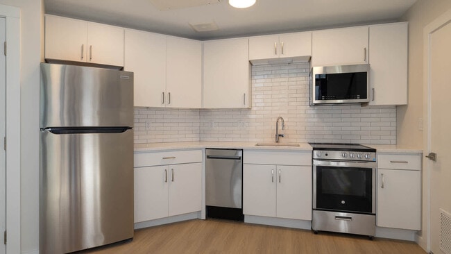 Kitchen with Stainless Steel Appliances