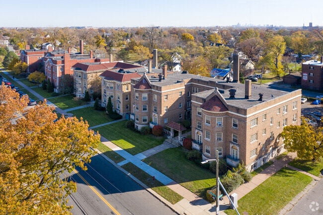 Unique Masonry Structure Encompassing a Full City Block - Palmer Park Estates Apartments