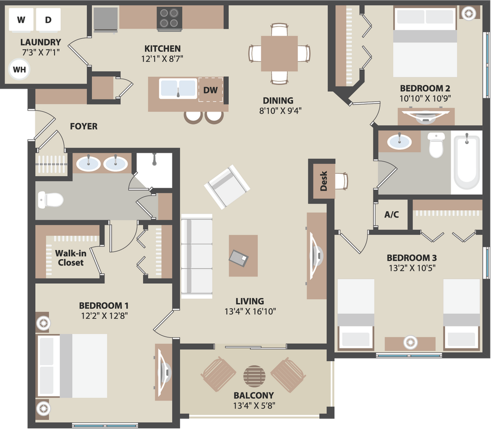 Floor Plan - The Cascade
